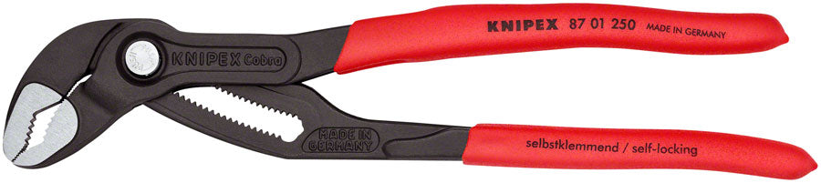 Knipex Water Pump Pliers Adjustable - 10" MPN: 87 01 250 SBA UPC: 843221000929 Plier Cobra Water Pump Adjustable Pliers