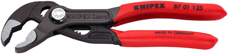 Knipex Water Pump Pliers Adjustable - 5" MPN: 87 01 125 SBA UPC: 843221009212 Plier Cobra Water Pump Adjustable Pliers
