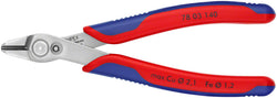 Knipex Electronics SuperKnip XL Cutter - 5 1/2" MPN: 78 03 140 SBA UPC: 843221022488 Plier Electronics Super Knips XL Flush Cutters