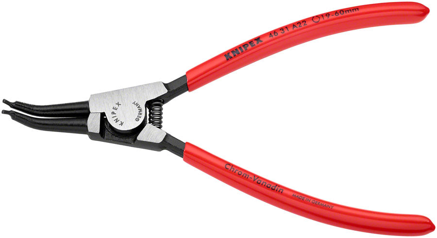 Knipex External 45deg Angle Snap Ring Pliers - 7 1/4" - Plier - External Angled Snap Ring Pliers