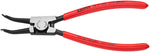 Knipex External 45deg Angle Snap Ring Pliers - 7 1/4" MPN: 46 31 A22 SBA UPC: 843221008765 Plier External Angled Snap Ring Pliers