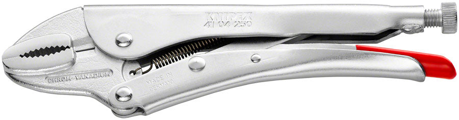 Knipex Grip Pliers Round Jaws - Forged Steel, 10" - Plier - Grip Pliers Round Jaws