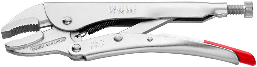 Knipex Grip Pliers Round Jaws - Forged Steel, 10" MPN: 41 04 250 UPC: 843221001711 Plier Grip Pliers Round Jaws
