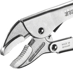 Knipex Grip Pliers Round Jaws - Forged Steel, 10" - Plier - Grip Pliers Round Jaws