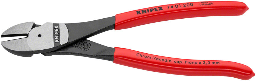 Knipex High Leverage Diagonal Cutters - 8" MPN: 74 01 200 SBA UPC: 843221000271 Plier High Leverage Diagonal  Cutters