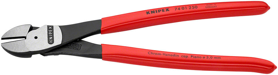 Knipex High Leverage Diagonal Cutters - 10" MPN: 74 01 250 SBA UPC: 843221000264 Plier High Leverage Diagonal  Cutters