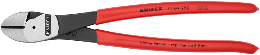 Knipex High Leverage Diagonal Cutters - 10" MPN: 74 01 250 SBA UPC: 843221000264 Plier High Leverage Diagonal  Cutters