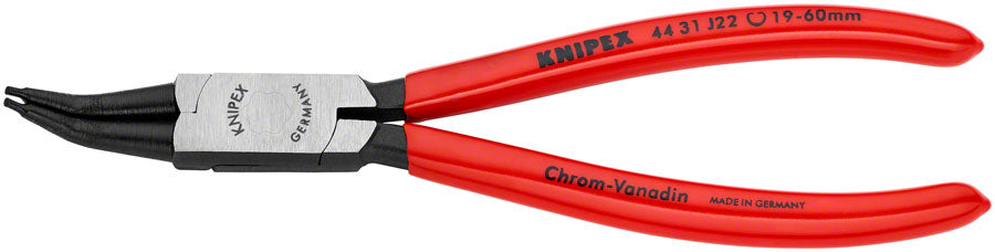 Knipex Internal 45deg Angle Snap Ring Pliers - 7" - Plier - Internal Angled Snap Ring Pliers