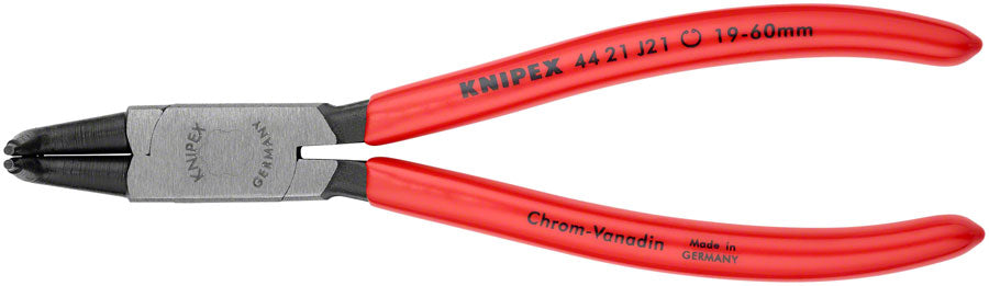 Knipex Internal 90deg Angle Snap Ring Pliers - 6 3/4" MPN: 44 21 J21 SBA UPC: 843221000769 Plier Internal Angled Snap Ring Pliers