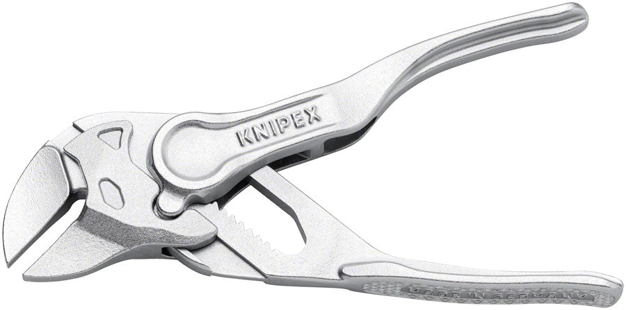 Knipex XS Pliers Wrench - 10 Position, 4" MPN: 86 04 100 SBA UPC: 843221015589 Plier Pliers XS Adjustable Wrench