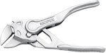 Knipex XS Pliers Wrench - 10 Position, 4" MPN: 86 04 100 SBA UPC: 843221015589 Plier Pliers XS Adjustable Wrench