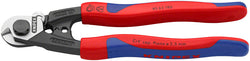 Knipex Wire Rope Shears - Burnished Forged Steel, 7 1/2" - Cable Cutter - Wire Rope Shears