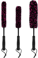 Muc-Off Microfibre Brush Kit - Set of 3 MPN: 21416 Cleaning Tool Microfibre Brush Kit