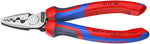 Knipex 7 1/4" Crimping Pliers for Wire Ferrules MPN: 97 72 180 UPC: 843221006235 Plier Crimping Pliers for Wire Ferrules