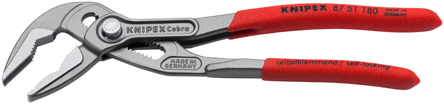 Knipex 7 1/4" Cobra Extra-Slim (ES) Water Pump Pliers - Plier - Cobra Water Pump Adjustable Pliers