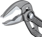 Knipex 7 1/4" Cobra Extra-Slim (ES) Water Pump Pliers MPN: 87 51 180 SBA UPC: 843221030759 Plier Cobra Water Pump Adjustable Pliers