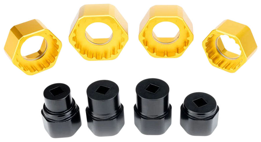 Enduro BBT-044 Pro Bottom Bracket Cup Tool Kit - For 52x16-29 / 46x12-30 / 44x16-24 / 41x16-STD MPN: BBT-044 UPC: 195947061327 Bottom Bracket Tools BRT-044 Pro Bottom Bracket Cup Tool Kit