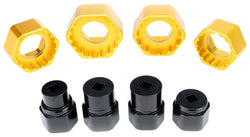 Enduro BBT-044 Pro Bottom Bracket Cup Tool Kit - For 52x16-29 / 46x12-30 / 44x16-24 / 41x16-STD MPN: BBT-044 UPC: 195947061327 Bottom Bracket Tools BRT-044 Pro Bottom Bracket Cup Tool Kit