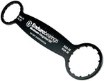Enduro BBT-036 Flat Wrench Bottom Bracket Tool - 46mm x 12-spline and 41 mm x 16-spline Interfaces, For Maxhit BSA-24 MPN: BBT-036 UPC: 195947000845 Bottom Bracket Tools Flat Wrench Bottom Bracket Tool
