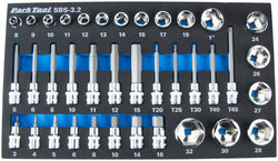 Park Tool Socket and Bit Set - 37 Piece MPN: SBS-3.2 UPC: 763477009371 Ratchets & Bits SBS Socket and Bit Sets