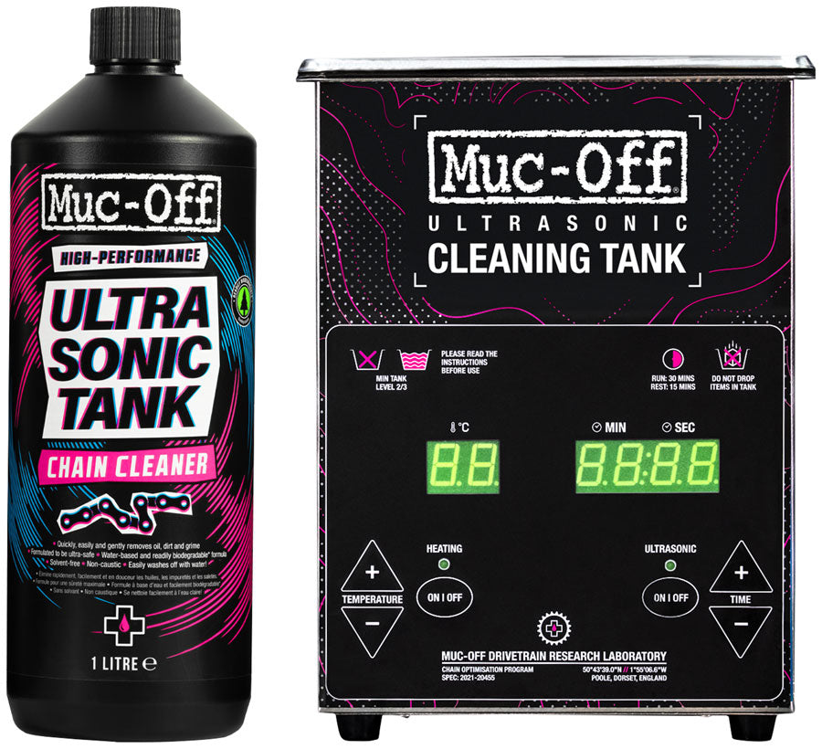 Muc-Off UltraSonic Wash Tank Bundle MPN: 21581US Cleaning Tool UltraSonic Wash Tank Bundle
