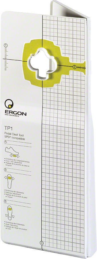 ergon pedal cleat tool Ergon TP1 Shimano SPD Cleat Fitting Tool Measurement Tool | Part #
