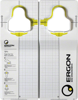 Ergon TP1 Look Keo Cleat Fitting Tool MPN: 48000005 Measurement Tool TP1 Cleat Fitting Tool