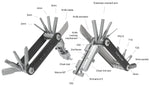 Topeak Mini P20 Multi-Tool - Black MPN: TT2582B UPC: 883466019393 Bike Multi-Tool Mini P20 Multi-Tool