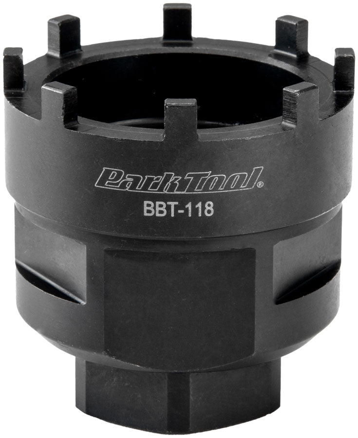 Park Tool BBT-118 Steel Bottom Bracket / Lockring Tool - 8 Notch MPN: BBT-118 UPC: 763477001832 Bottom Bracket Tools BBT-118 Steel Bottom Bracket / Lockring Tool - 8 Notch