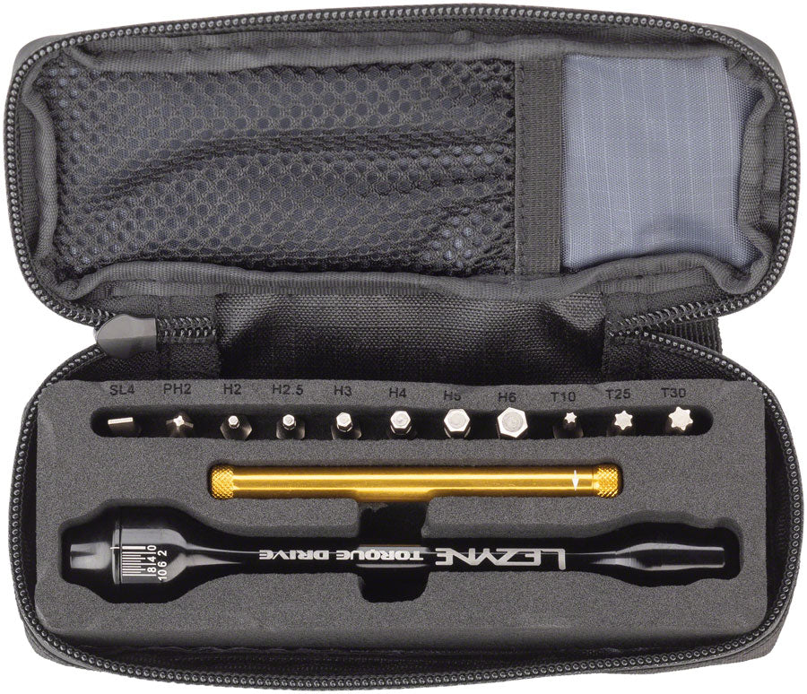 Lezyne Torque Drive Torque Wrench - 2-10 Nm, 2, 2.5, 3-6mm Hex