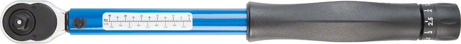 Park Tool TW-6.2 3/8" Ratcheting Click-Type Torque Wrench, 10-60 Nm Range MPN: TW-6.2 UPC: 763477008473 Torque Wrench Ratcheting Click-Type Torque Wrench