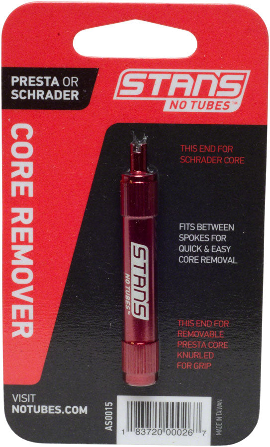 Stan's NoTubes Presta/Schrader Valve Core Removal Tool - Valve Tool - Valve Tools