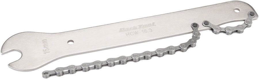 park tool pedal wrench Park Tool HCW-16.3 Chain Whip/Pedal Wrench Freehub & Cog Tool