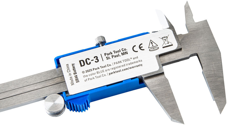 Park Tool DC-3 Digital Caliper MPN: DC-3 UPC: 763477002419 Measuring Tool DC-3 Digital Caliper