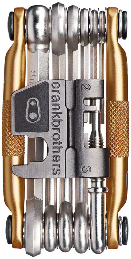 Crank Brothers Multi-17 Bicycle Tool: Gold