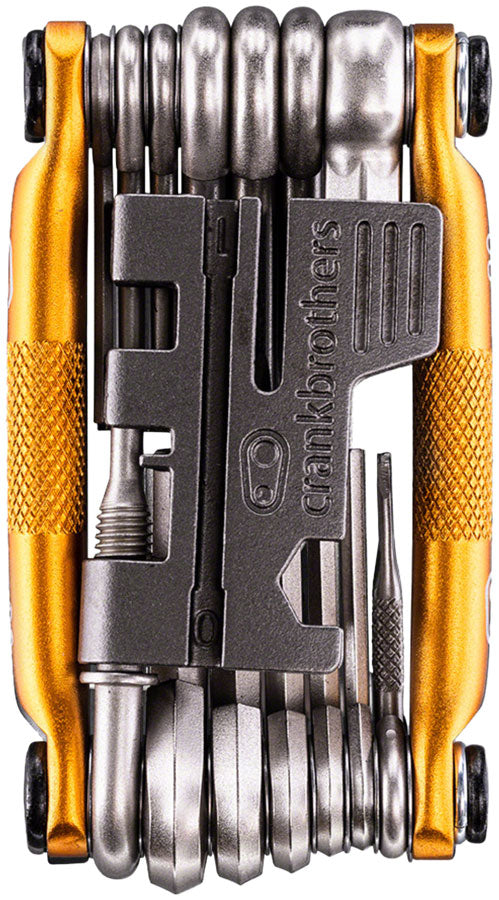 コントロールテックDHバーとCRANK BROS マルチツール 携帯工具セット Crankbrothers Multi 20 Tool - Gold Bike Multi-Tool 641300164056