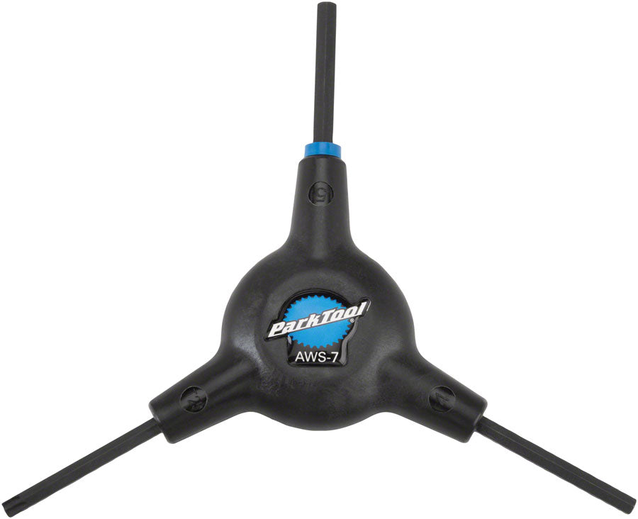Park Tool AWS-7C Hex/Torx Compatible 3-Way Wrench Y-Wrench