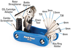 Park MTC-40 Composite Multi-Function Tool MPN: MTC-40 UPC: 763477003881 Bike Multi-Tool MTC