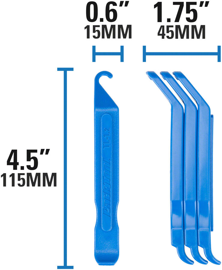 Park Tool TL-1.2 Tire Lever Set MPN: TL-1.2C UPC: 763477007773 Tire Lever TL-1.2 Tire Levers