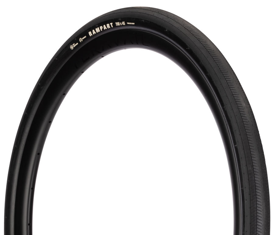 Teravail Rampart Tire - 700 x 45, Tubeless, Folding, Black, Durable, Fast Compound MPN: 19-000745 UPC: 708752534681 Tires Rampart Gen 2 Tire