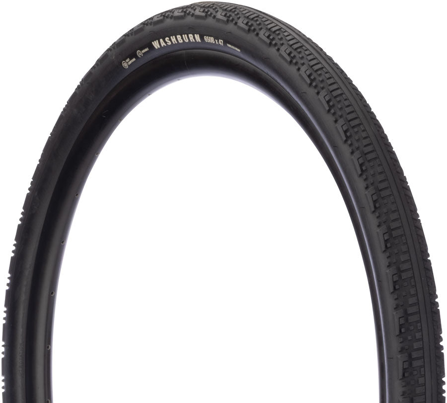 Teravail Washburn Tire - 650 x 47, Tubeless, Folding, Black, Durable, Fast Compound MPN: 19-000755 UPC: 708752534766 Tires Washburn Gen 2 Tire