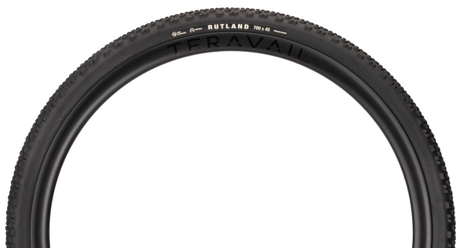 Teravail Rutland Tire - 700 x 40, Tubeless, Folding, Black, Durable, Fast Compound - Tires - Rutland Gen 2 Tire