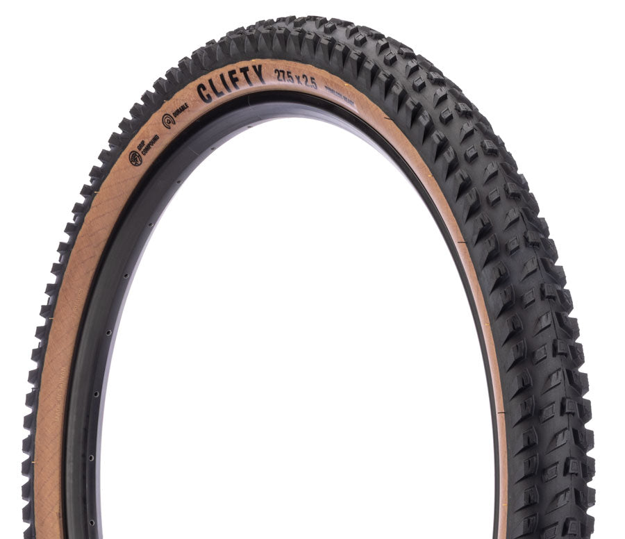 Teravail Clifty Tire - 27.5 x 2.5, Tubeless, Folding, Tan, Durable, Grip Compound MPN: 19-000548 UPC: 708752535503 Tires Clifty Tire