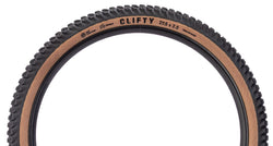 Teravail Clifty Tire - 27.5 x 2.5, Tubeless, Folding, Tan, Durable, Grip Compound - Tires - Clifty Tire