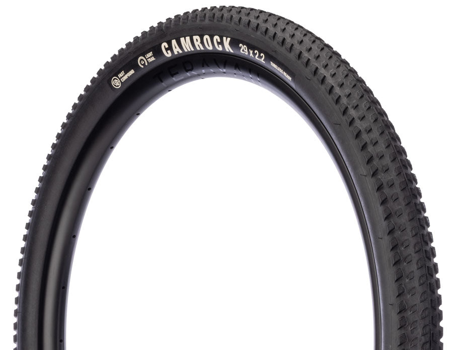 Teravail Camrock Tire - 29 x 2.2, Tubeless, Folding, Black, Durable, Fast Compound MPN: 19-000544 UPC: 708752535565 Tires Camrock Tire
