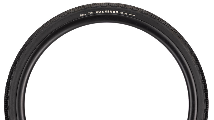 Teravail Washburn Tire - 700 x 40, Tubeless, Folding, Black, Light and Supple, Fast Compound - Tires - Washburn Gen 2 Tire