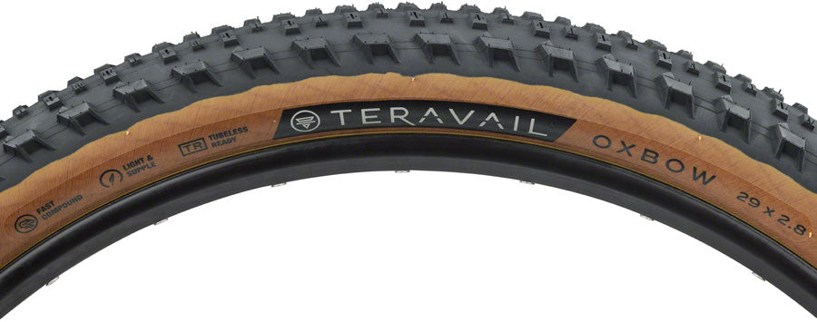 Teravail Oxbow Tire - 29 x 2.8, Tubeless, Folding, Tan, Light and Supple MPN: 19-000049 UPC: 708752478404 Tires Oxbow Tire