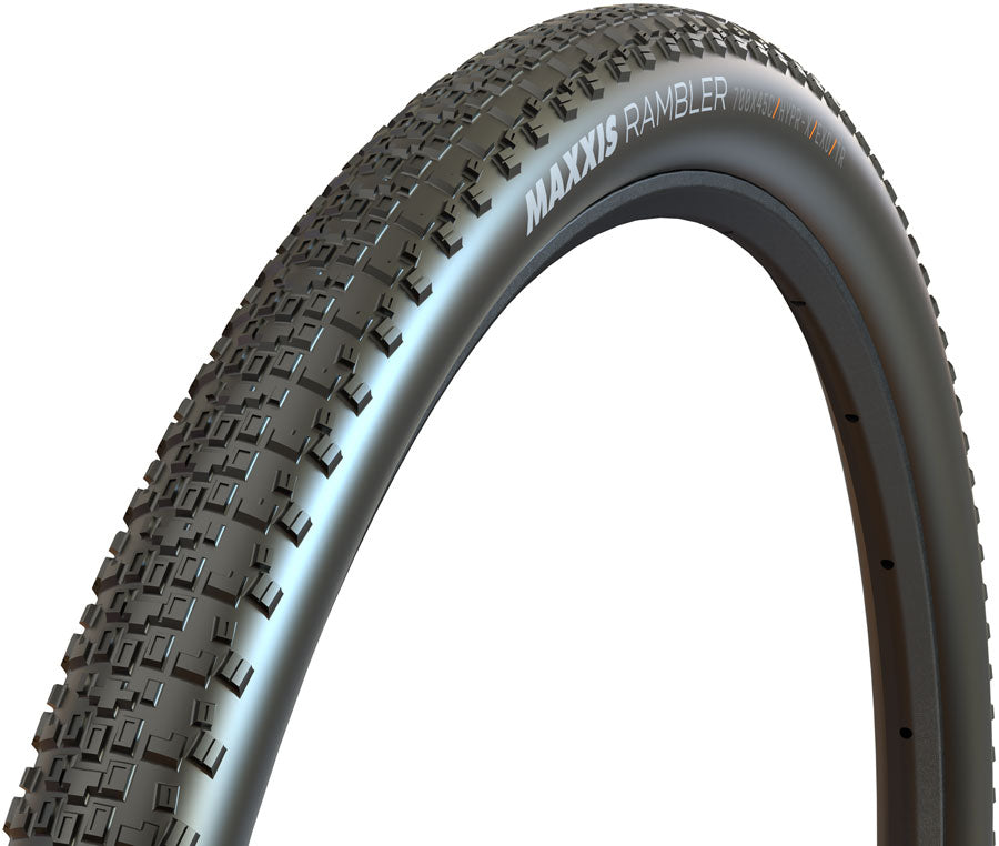 Maxxis Rambler Tire - 700 x 45, Tubeless, Folding, Black, HYPR-X, EXO MPN: TB00577200 Tires Rambler Tire
