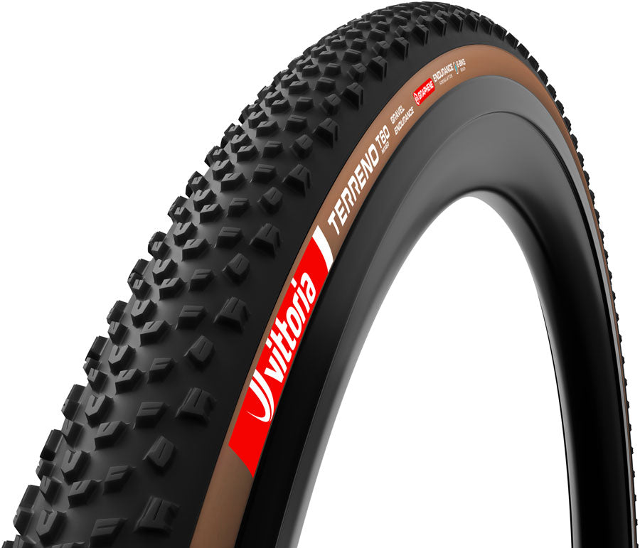 Vittoria Terreno T60 Mixed Tire - 700 x 45, Tubeless, Folding, Black/Brown, Gravel Endurance, Graphene, G2.0