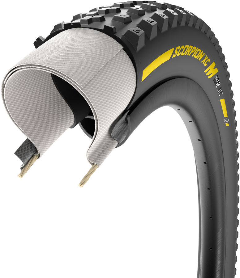 Pirelli Scorpion XC M Tire - 29 x 2.4, Tubeless, Folding, Yellow Label, Team Edition, Lite, Race MPN: 4309000 Tires Scorpion XC M Tire